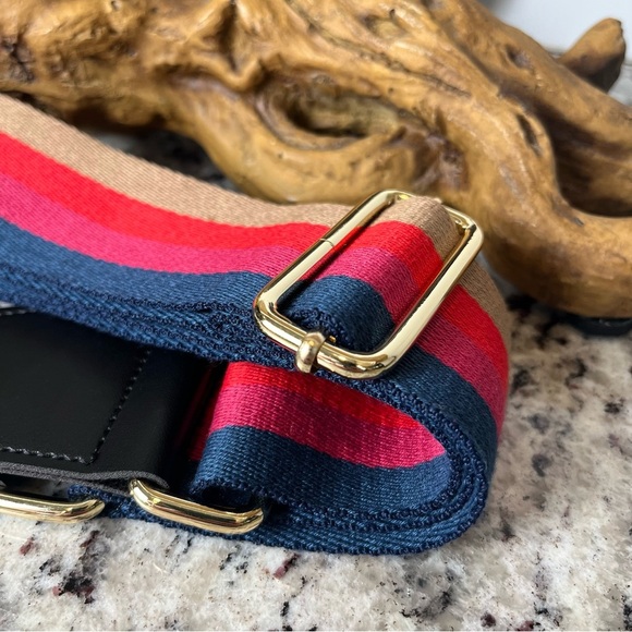 Striped Multicolor Crossbody Strap - Picture 8 of 8